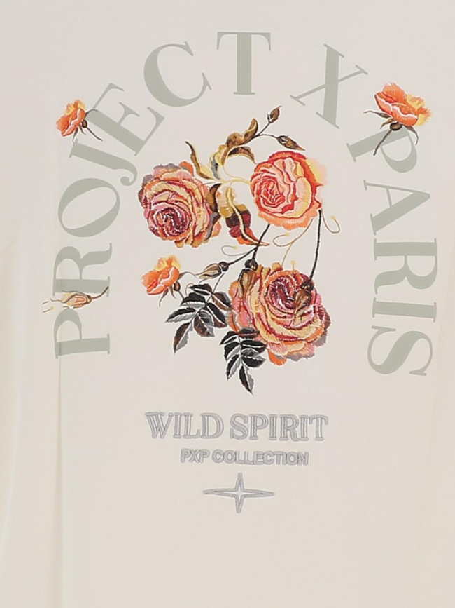 T-shirt wild spirit beige homme - Project X Paris