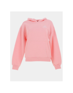 Sweat à capuche oversize logo polaris rose femme - Project X Paris