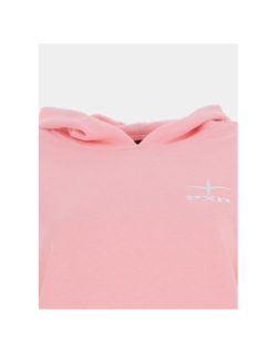 Sweat à capuche oversize logo polaris rose femme - Project X Paris