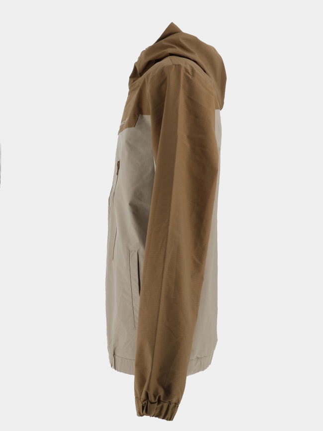 Veste à capuche zippé tech beige homme - Project X Paris