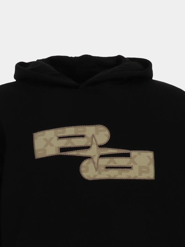 Sweat à capuche logo pxp noir homme - Project X Paris