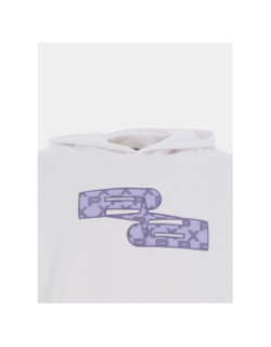 Sweat à capuche logo pxp blanc homme - Project X Paris