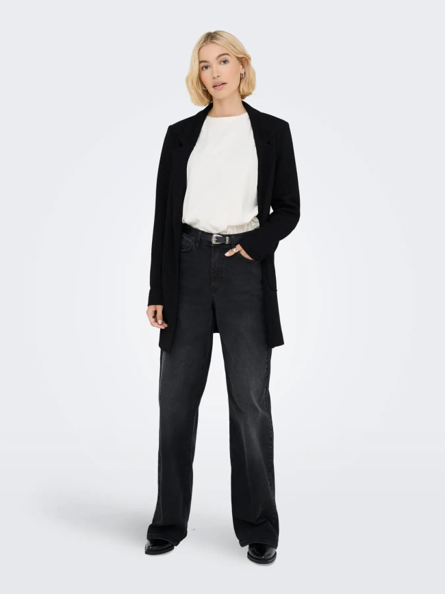 Manteau coatigan texturé onlbaker-nevara noir femme - Only