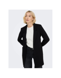 Manteau coatigan texturé onlbaker-nevara noir femme - Only