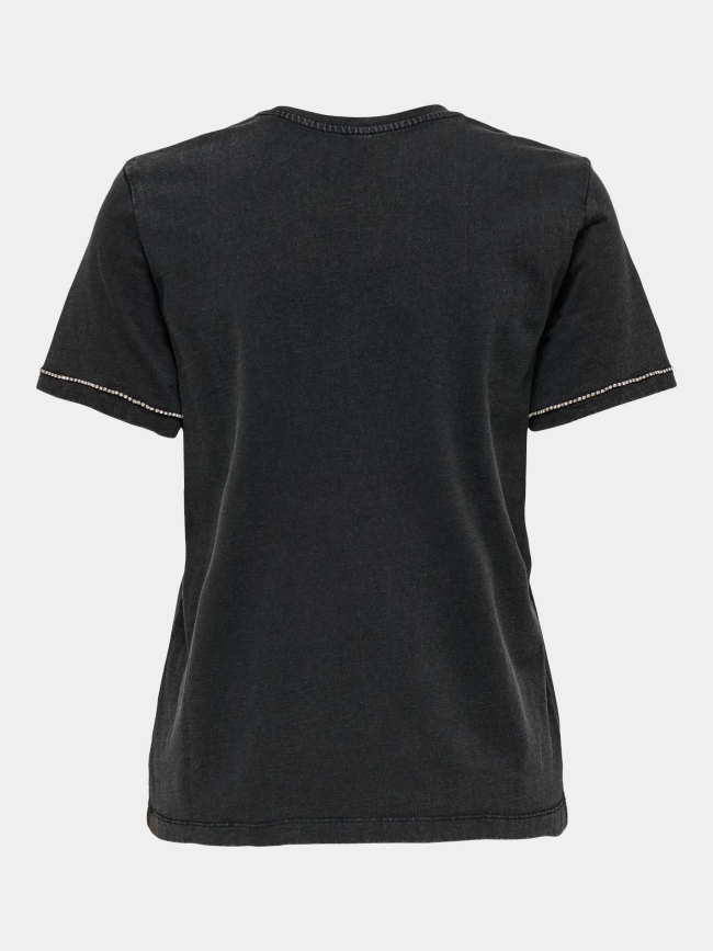T-shirt à manches courtes onlrassi noir femme - Only