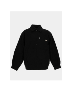 Blouson a-ls cotton fz noir homme - Calvin Klein Jeans