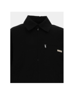 Blouson a-ls cotton fz noir homme - Calvin Klein Jeans