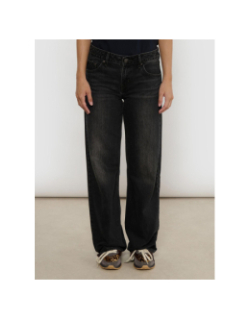 Jean low loose noir femme - Only