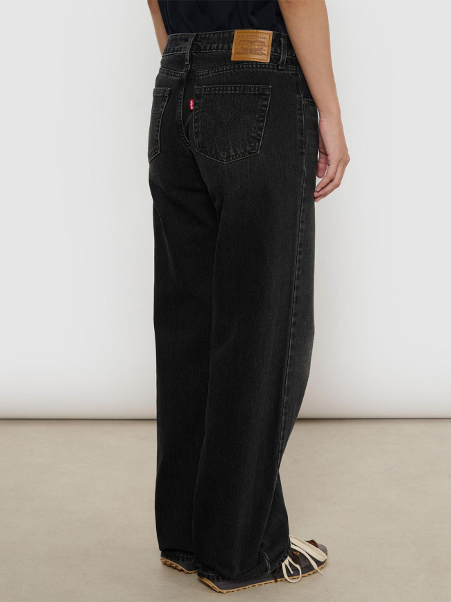 Jean low loose noir femme - Only