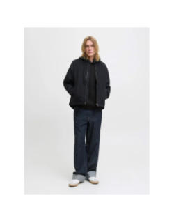 Sweat à capuche fusion scuba noir homme - Jack & Jones