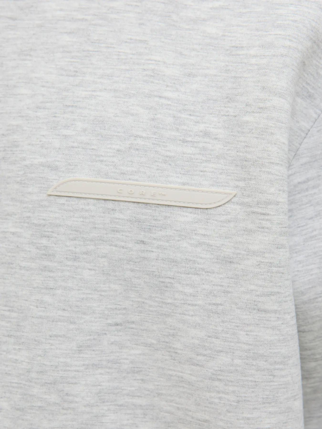 Sweat à capuche fusion scuba gris chiné homme - Jack & Jones