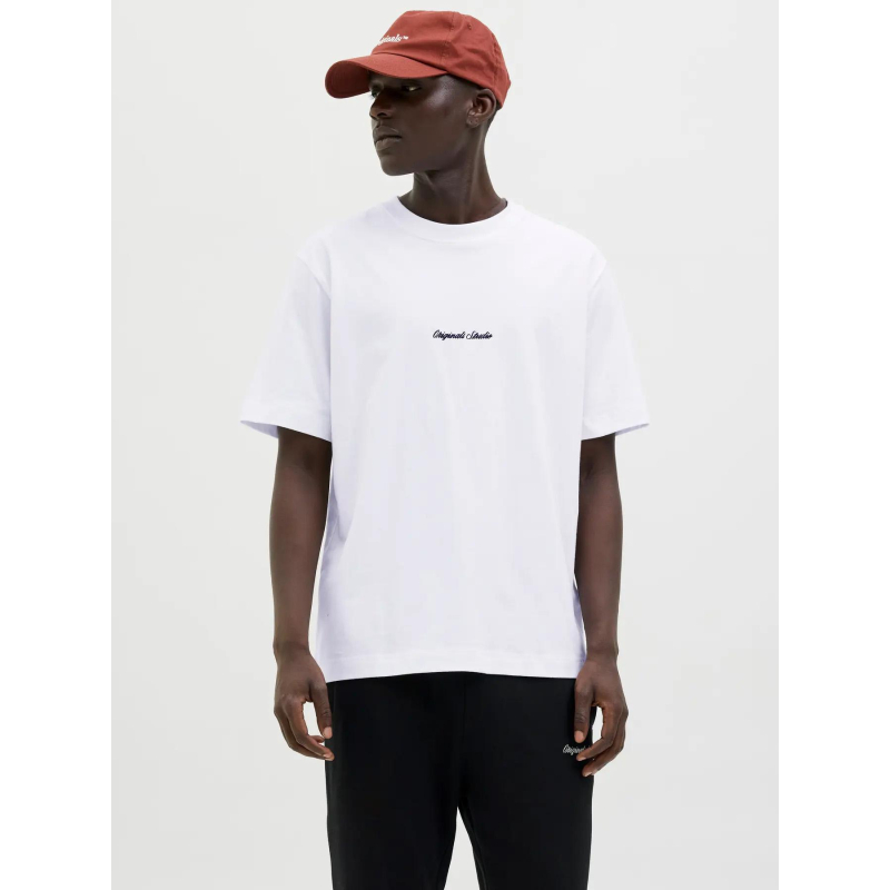 T-shirt jornorrebro blanc homme - Jack & Jones