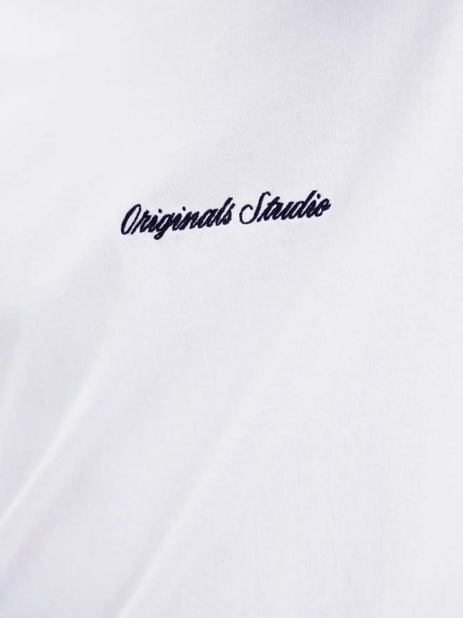 T-shirt jornorrebro blanc homme - Jack & Jones