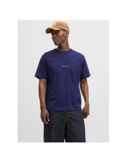 T-shirt jornorrebro bleu marine homme - Jack & Jones