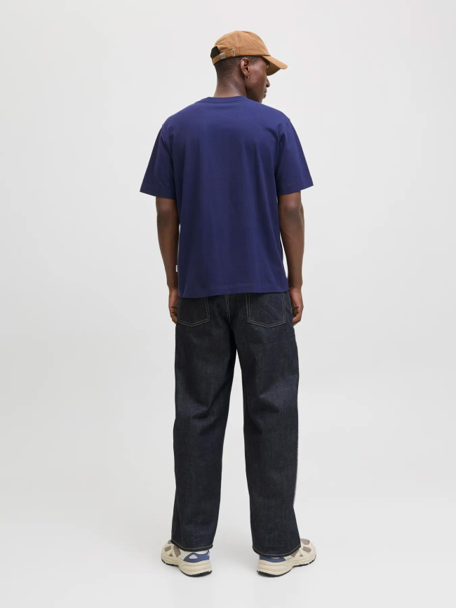 T-shirt jornorrebro bleu marine homme - Jack & Jones