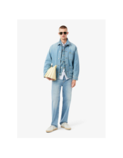 Chemise regular fit pinpoint rayée blanc homme - Lacoste