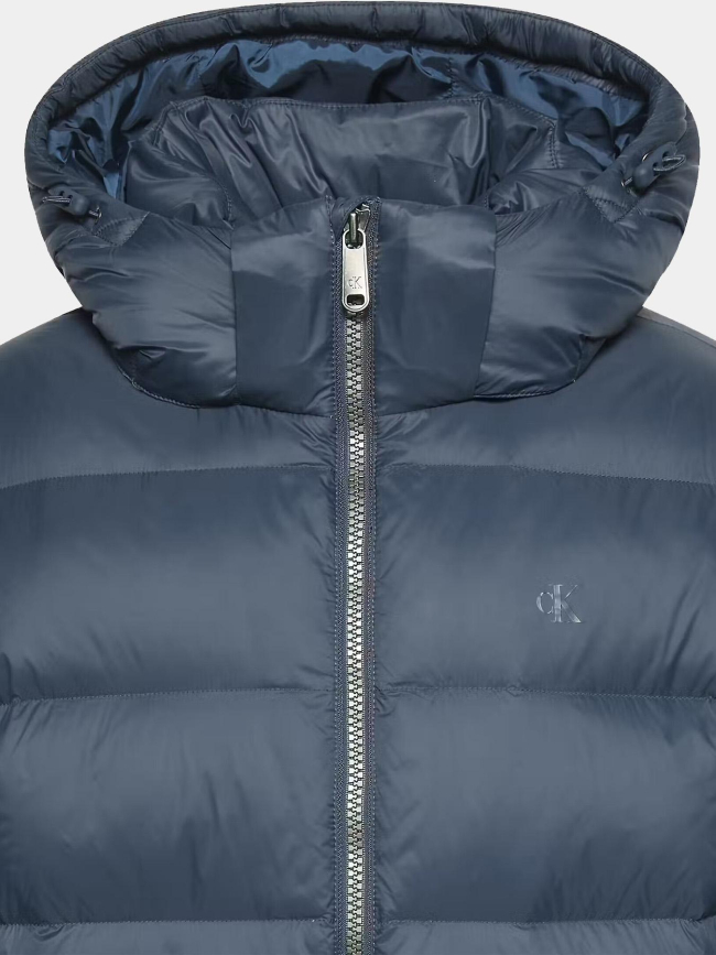 Doudoune à capuche bleu marine homme - Calvin Klein Jeans