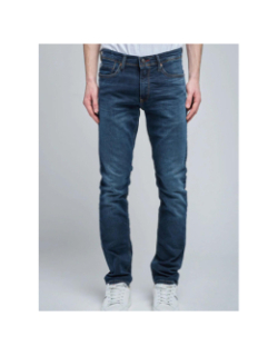 Jean droit reeple rock vintage dark bleu homme - Teddy Smith