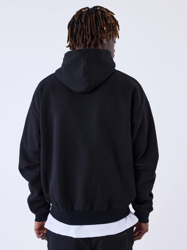 Sweat à capuche zippé logo polaris noir homme - Project X Paris
