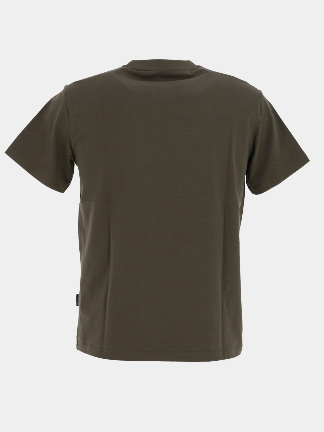 T-shirt à manches courtes kaki homme - Chabrand