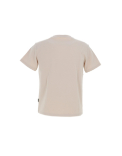 T-shirt à manches courtes beige homme - Chabrand