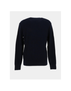 Pull en coton texturé bleu marine homme - Calvin Klein