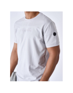 T-shirt technique à découpes blanc homme - Project X Paris
