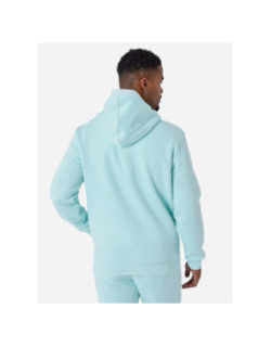 Sweat à capuche logo signature brodé turquoise homme - Project X Paris