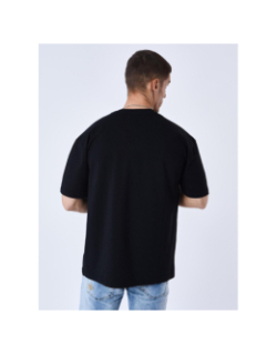 T-shirt à petit logo brodé noir homme - Project X Paris