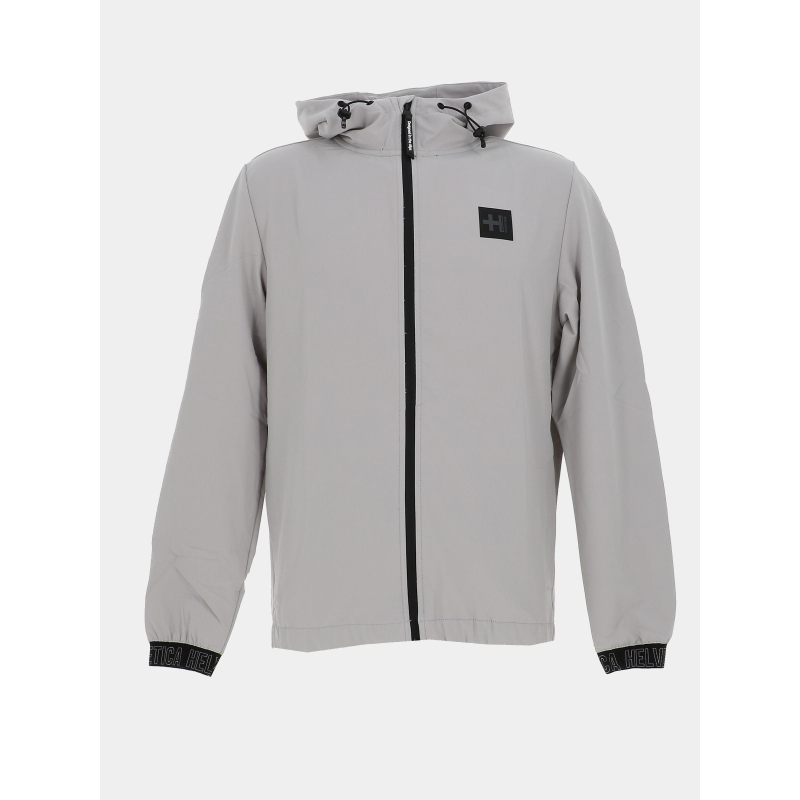 Veste à capuche jupiter gris homme - Helvetica