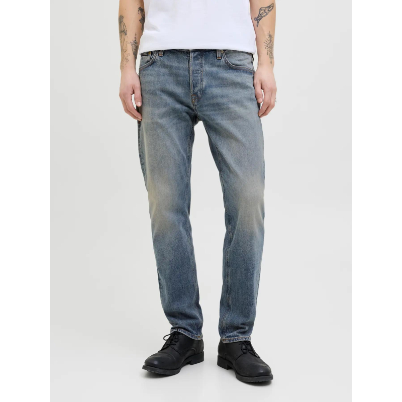 Jean tapered fit jjmike original sdb 556 bleu homme - Jack & Jones