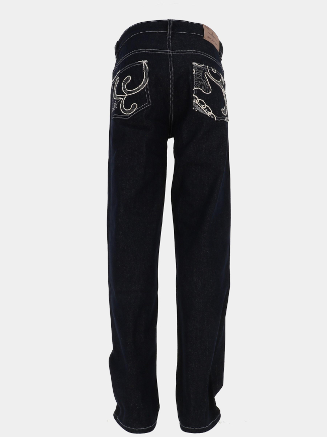 Jean à poches brodées bleu marine homme - Project X Paris