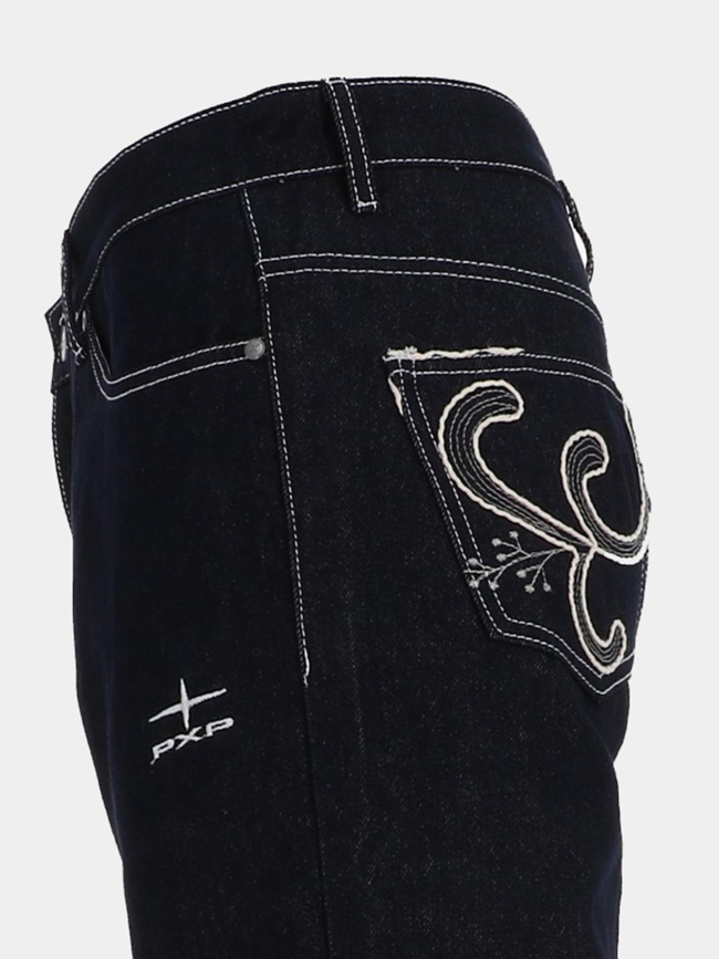 Jean à poches brodées bleu marine homme - Project X Paris