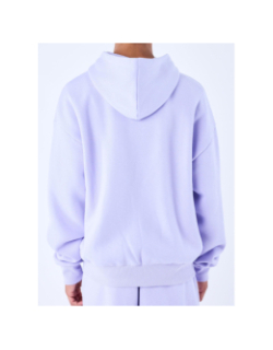 Sweat à capuche zippé logo polaris violet femme - Project X Paris