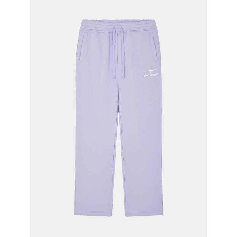 Pantalon jogging logo polaris brodé violet femme - Project X Paris