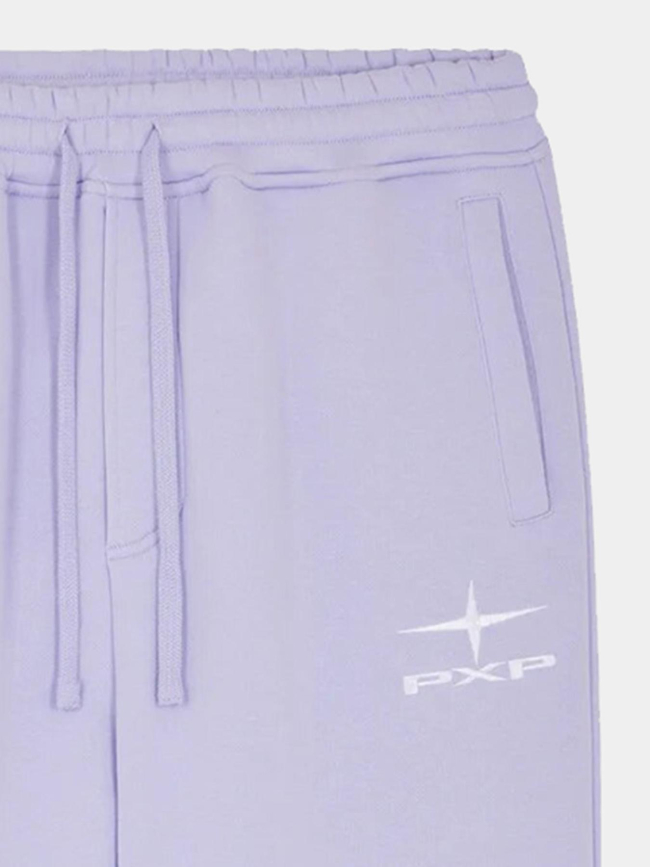 Pantalon jogging logo polaris brodé violet femme - Project X Paris