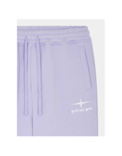 Pantalon jogging logo polaris brodé violet femme - Project X Paris