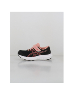 Baskets contend 9 ps noir et rose enfant - Asics