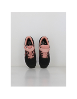 Baskets contend 9 ps noir et rose enfant - Asics