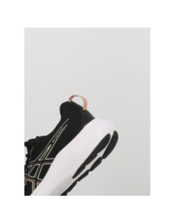 Chaussures de running gel contend 9 noir et rose femme - Asics