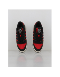 Baskets rapid court low j rouge et noir enfant - Adidas