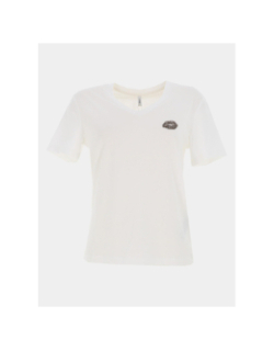 T-shirt à manches courtes onlhenny life blanc femme - Only