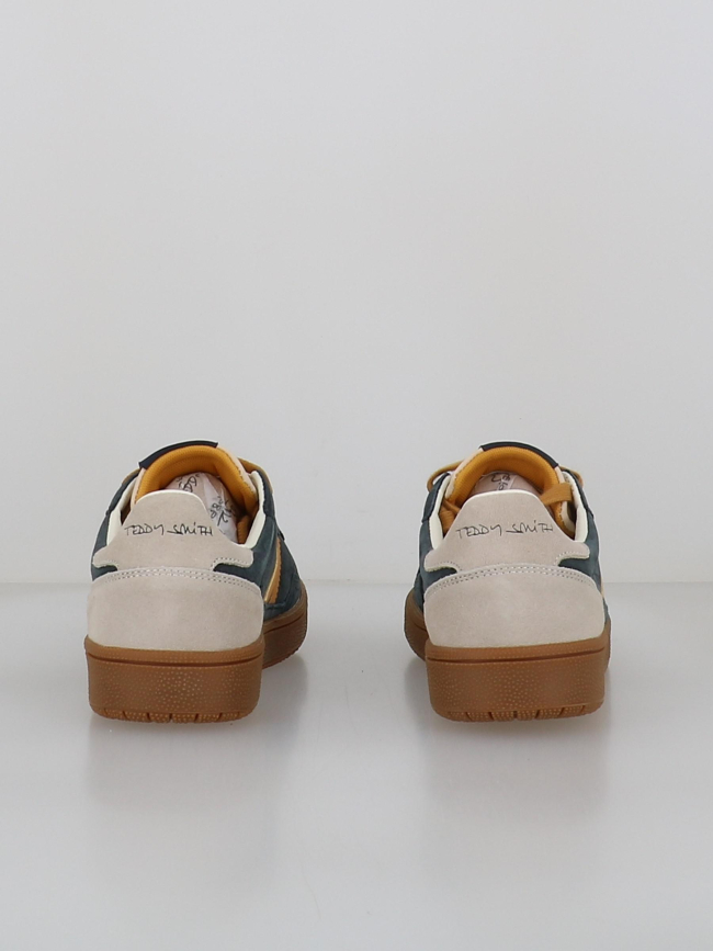 Baskets zapato cro serraje bleu marine homme - Teddy Smith