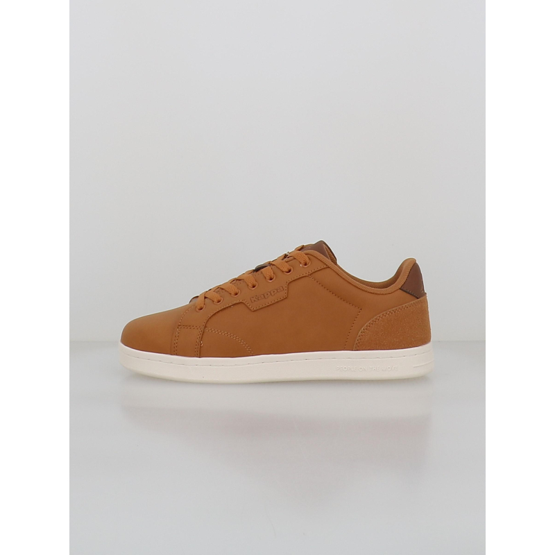 Baskets tango logo marron homme - Kappa