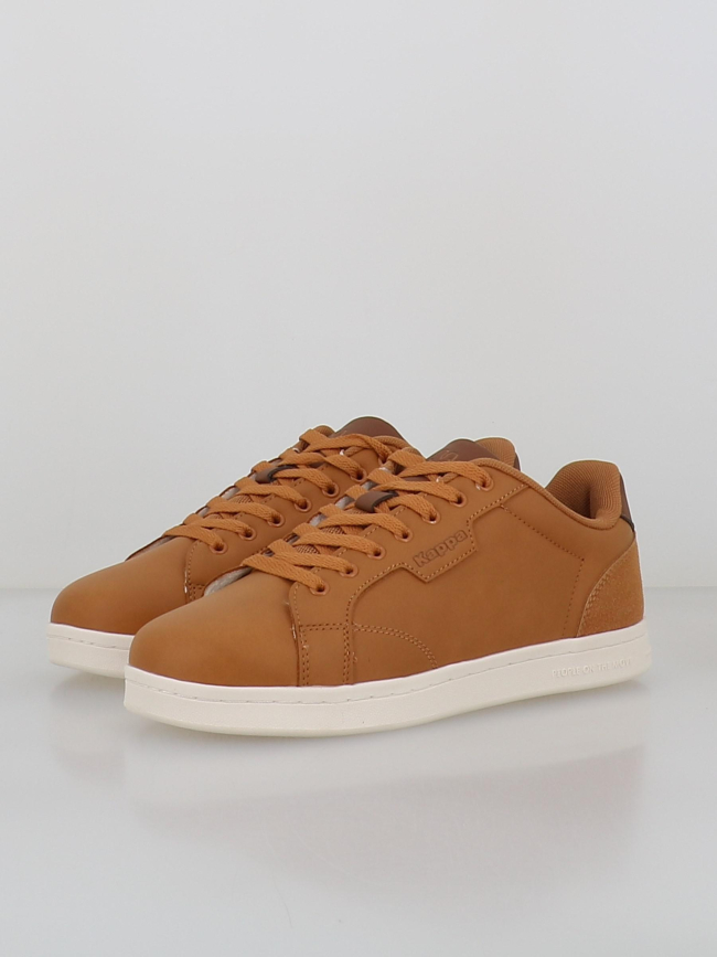 Baskets tango logo marron homme - Kappa