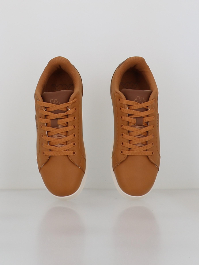 Baskets tango logo marron homme - Kappa