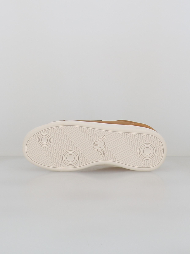 Baskets tango logo marron homme - Kappa