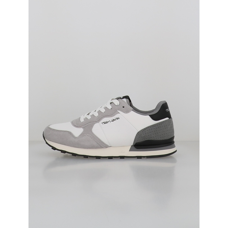 Baskets blanc noir et gris homme - Teddy Smith