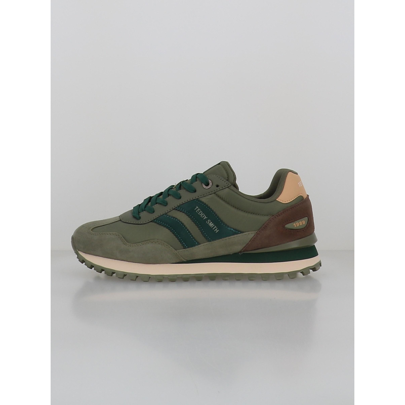 Baskets zapato cro textil kaki homme - Teddy Smith