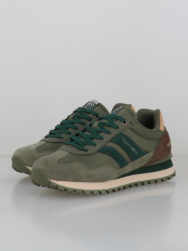 Baskets zapato cro textil kaki homme - Teddy Smith